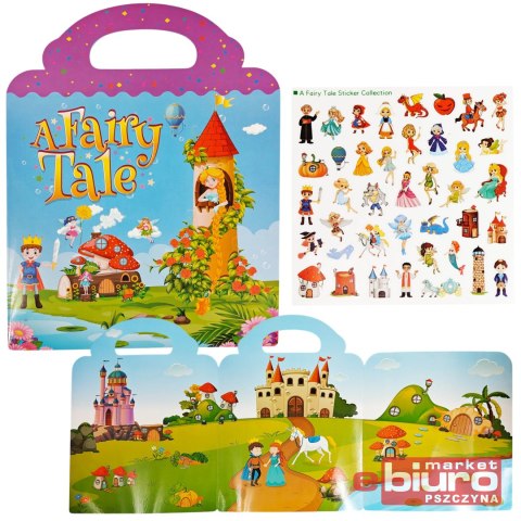 KSIĄŻECZKA Z NAKLEJKAMI BAJKA 2687 ASKATO