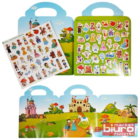 KSIĄŻECZKA Z NAKLEJKAMI BAJKA 2687 ASKATO