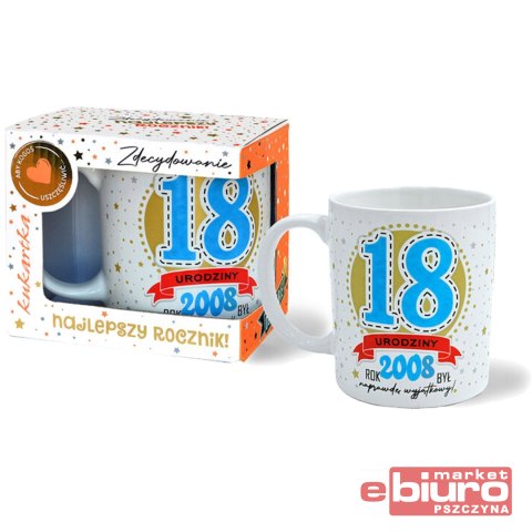 KUBEK PREMIUM 18 NIEBIESKA ROCZNIK Q1070 PASSION