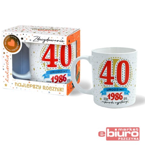 KUBEK PREMIUM 40 CYFRY ROCZNIK Q1072 PASSION