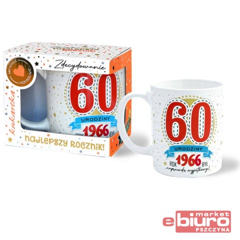 KUBEK PREMIUM 60 CYFRY ROCZNIK Q1074 PASSION