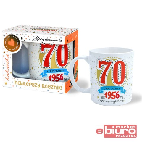 KUBEK PREMIUM 70 CYFRY ROCZNIK Q1075 PASSION