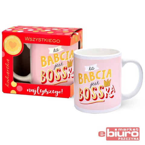 KUBEK PREMIUM BABCIA JEST BOSSKA Q1033 PASSION