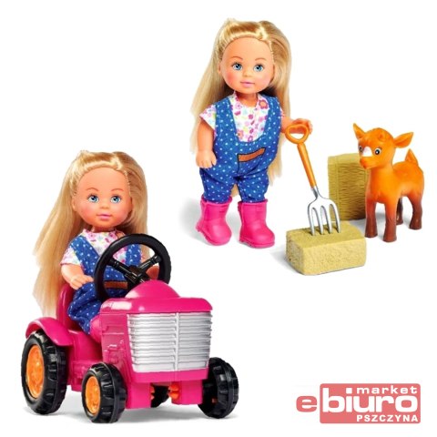 LALKA EVI FARMERKA NA TRAKTORZE 0539