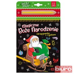 MAGICZNE BOŻE NARODZENIE ZDRAPYWANKA Z RYSIKIEM