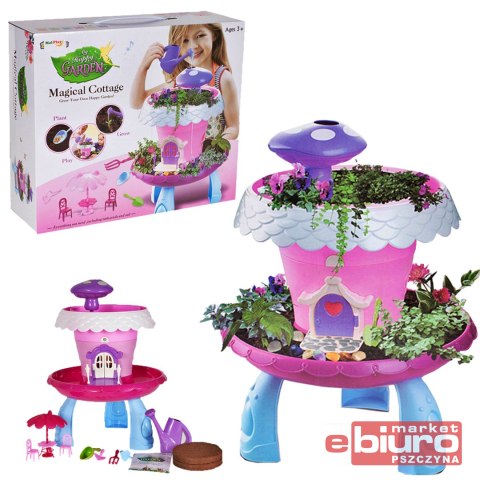 MAGICZNY DOMEK OGRÓD WRÓŻKI Z UPRAWĄ ROŚLIN MALIS