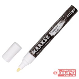 MARKER KREDOWY BIAŁY OKRĄGŁA KOŃCÓWKA STRIGO