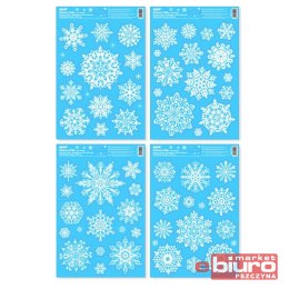 NAKLEJKA BOŻONARODZENIOWA BROKAT VA004 8885724