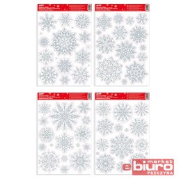 NAKLEJKA BOŻONARODZENIOWA BROKAT VA011 8885731