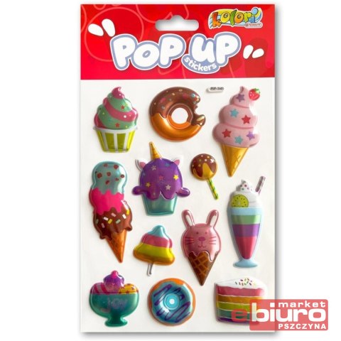 NAKLEJKI METALICZNE PUP-2601 ICE-CREAM PENMATE
