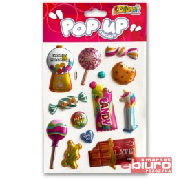 NAKLEJKI METALICZNE PUP-2602 CANDIES PENMATE