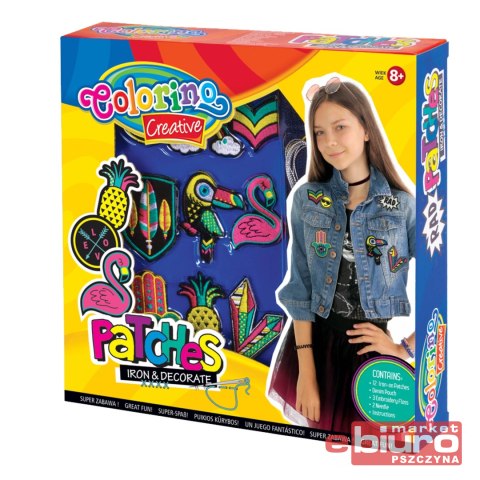 NASZYWKI DO DEKOROWANIA COLORINO 91336