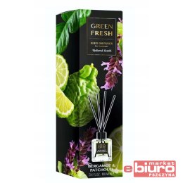 PATYCZKI ZAPACHOWE GREEN FRESH 100ML BERGAMOT&PATCHOULI