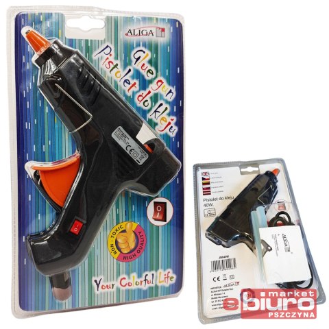 PISTOLET JB040W NA KLEJ MOC 40W ALIGA