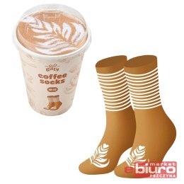 SKARPETKI GIFTY 38-42 COFFEE LATTE 1042641 MFP