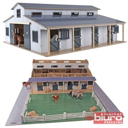 STAJNIA 7-BOXÓW PASTWISKO 75X69X32CM 1:24 HIPO