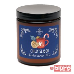 ŚWIECZKA SMELL ME CHILLY SEASON 250ML NIEB PAVONC