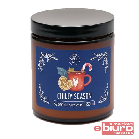 ŚWIECZKA SMELL ME CHILLY SEASON 250ML NIEB PAVONC