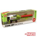 TRAKTOR METAL Z MASZYNĄ BA5105 TOYS
