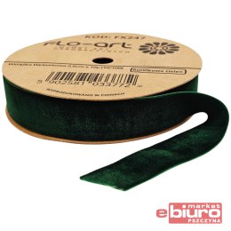 WSTĄŻKA WELWETOWA 2,5CM X 10Y FX247 BUT ZI FLO-ART