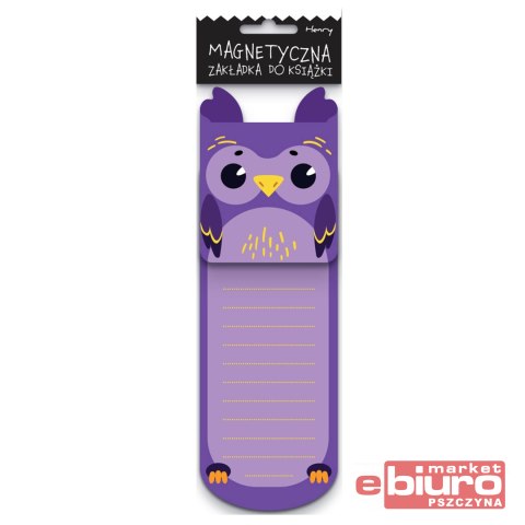 ZAKŁADKA NOTKA OWL HENRY