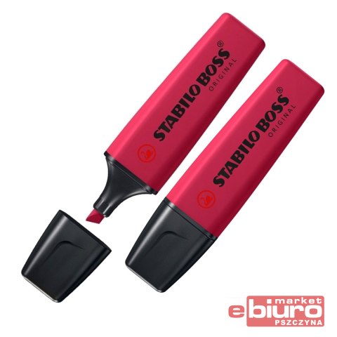 ZAKREŚLACZ BOSS NATURECOL WILDFLOWER BURGUNDY