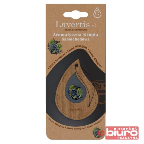 ZAPACH SAMOCHODOWY LAVERTIS KROPLA WINOGRONO