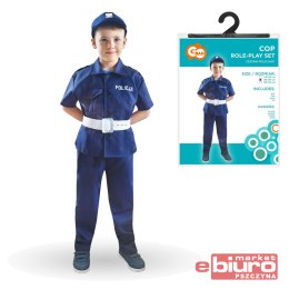 ZESTAW DLA DZIECI POLICJANT ROZM 120/130CM GODAN