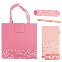 ZESTAW DŁUG + NOTES + ETUI PREMIUM RÓŻ CRESCO