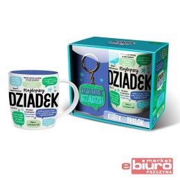 ZESTAW KUBEK I BRELOK DZIADEK RZĄDZI DRAGON