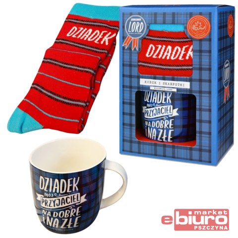 ZESTAW KUBEK + SKARPETKI LORD DZIADEK DRAGON