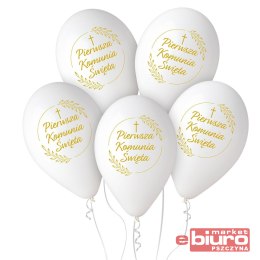 BALON PREMIUM HEL PIERWSZA KOMUNIA KŁOSY 12