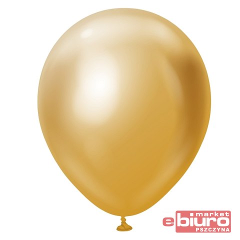 BALONY KALISAN 18" MIRROR GOLD 25SZT GODAN