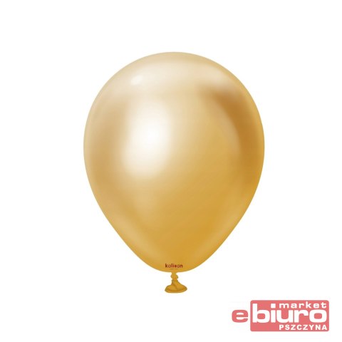 BALONY KALISAN 5" MIRROR ZŁOTE 100SZT GODAN