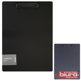 BERLINGO CLIPBOARD STEEL&STYLE A4 SREBRNY