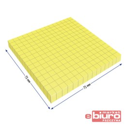 BLOCZEK SAMOPRZ ULTRA LEPKI 75X75MM NEON BERLINGO