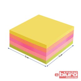 BLOCZEK SAMOPRZ ULTRA LEPKI 76X76MM W POD. NEON