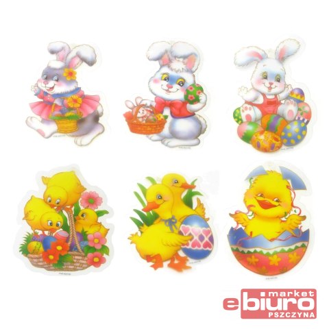 DEKORACJA WIELKANOCNA PVC ARPEX