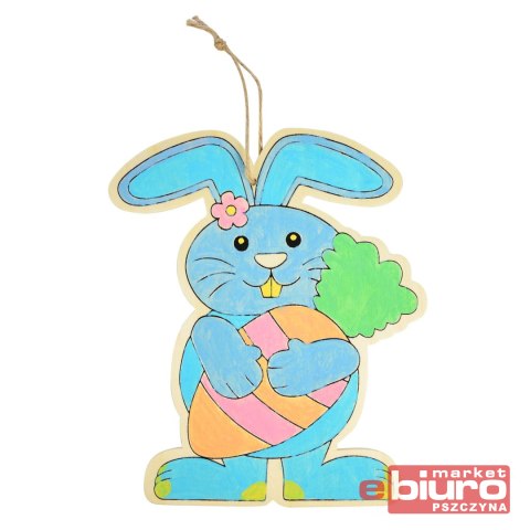 DREWNIANA OZDOBA ZRÓB TO SAM ZAJĄC WN3491 ARPEX