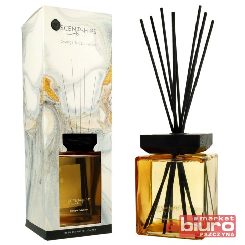 DYFUZOR ZAP. SQUARE ORANGE&CEDARWOOD 1000ML PAVONC