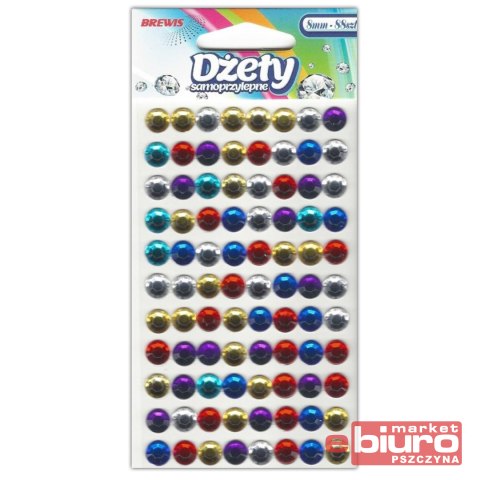 DŻETY DS79 8 MM MIX KOLORÓW BREWIS