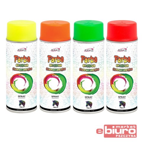 FARBA W SPRAYU FSF-0157 AKRYL FLUO MIX KOL. 400ML
