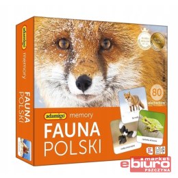 GRA PAMIĘCIOWA FAUNA POLSKI MEMORY ADAMIGO
