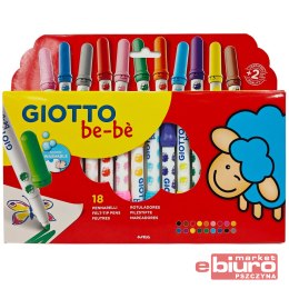 FLAMASTRY GIOTTO BEBE 18 KOLORÓW