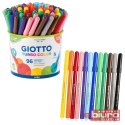 FLAMASTRY MAZAKI SZKOLNE TURBO COLOR 96SZT GIOTTO