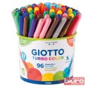 FLAMASTRY MAZAKI SZKOLNE TURBO COLOR 96SZT GIOTTO