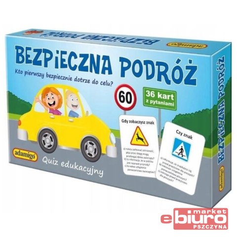 GRA PLANSZOWA BEZPIECZNA PODRÓŻ ADAMIGO