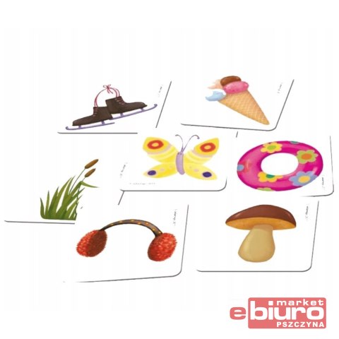 GRA CZTERY PORY ROKU ZESTAW EDUKACYJNY ADAMIGO