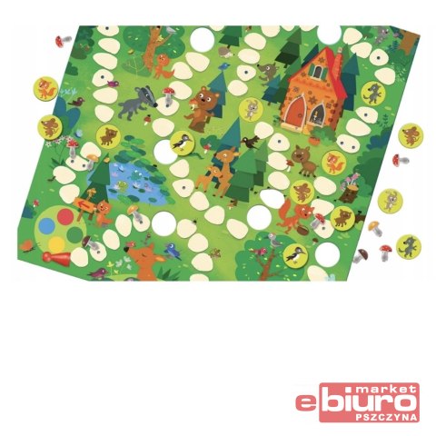 GRA PLANSZOWA GRZYBOBRANIE W ZACZAROWANYM LESIE GRANNA