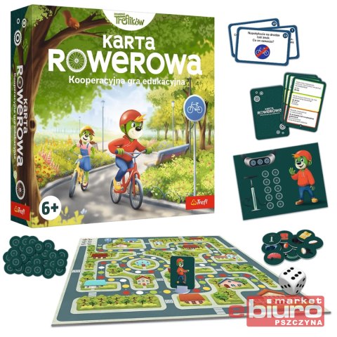 GRA KARTA ROWEROWA RODZINA TREFLIKÓW 02910 TREFL
